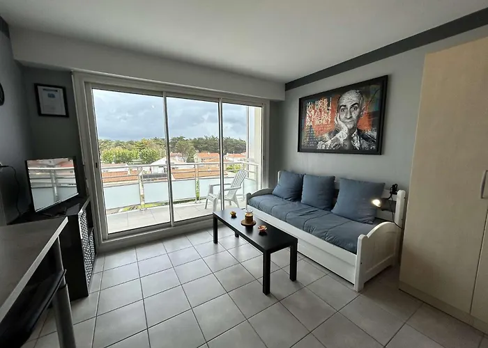 Sj170-02g - Studio-cabine 4 Couchages Saint Jean De Monts דירה